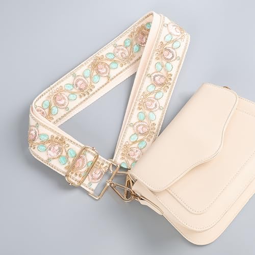 Image of chushui Knit Purse Strap,Replacement Crossbody Wide Adjustable Shoulder Strap for Bag Handbag