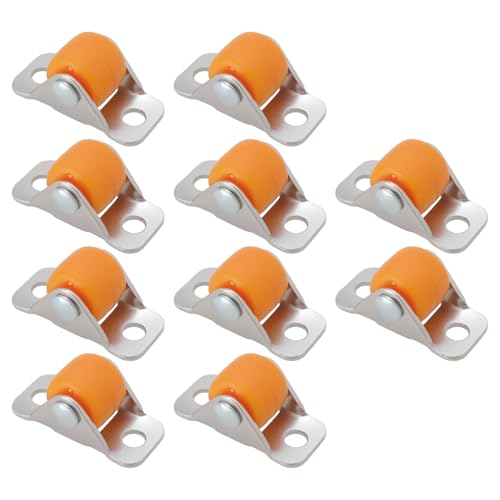 SG Store Lot de 10 Petites Roulettes Fixes Directionnelles pour Meubles Roulettes Linéaires pour étagères Table établi Chaise