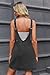 MAOECO Womens Fashion Overalls Denim Dress Loose Casual Sleeveless Mini Pinafore Jean Romper Summer 2025 Outfits High Roller Skirtall Foxy Gray L