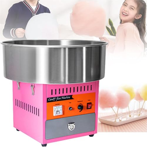 YXYLJOZ Cotton Candy Machine,Automatic Candy Floss Maker Machine,980W Commercial Cotton Candy Floss Maker Machine,for Birthday Parties。