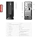 Lenovo ThinkCentre Neo 50T Gen3 Tower | Intel Core i3-12100 (Beat i5-11400) | 64GB RAM | 1TB SSD | DVD-Writer | SD Card Reader | VGA | HDMI | DP | Wi-Fi | Windows 11 Pro | Business Desktop, Black