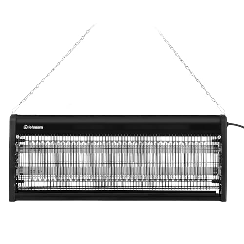 Lehmann Lampe Anti Moustique Electrique, 40 W, Appareil Anti Mouches, Insectes, Moustiques sans Produits Chimiques, Commande à Distance, Silencieux, UV Tue Mouche pour Surfaces Jusqu’à 400 m² – vue 9