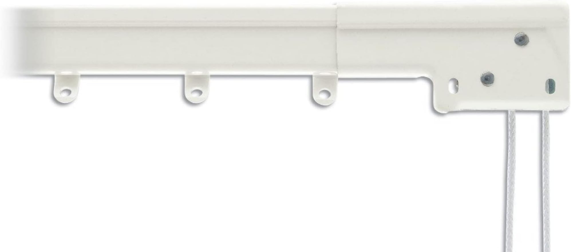 Amazon.com: Spring Window Fashions Double Lock Seam Curtain Rod, 48 to ...