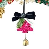 Photo Gallery ruwshuuk segnali di natale, elegante decorazione per albero di natale con campana dorata, decorazione per feste, per auto nero rosso a forma di albero ornamento per casa auto studio Photo Gallery ruwshuuk segnali di natale, elegante decorazione per albero di natale con campana dorata, decorazione per feste, per auto nero rosso a forma di albero ornamento per casa auto studio