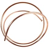 GETAJGHSD Copper Tubing 5mm Od X 4mm Id Soft Coil 1m Roll Pure Copper Tube for Refrigeration Hvac System and DIY Industrial Use