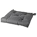 Ikea MALINDA Cuscino per sedia, grigio40/35x38x7 cm