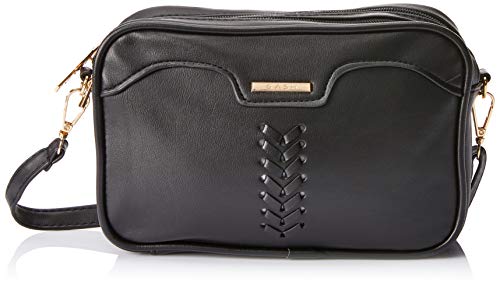 Bolsa Transversal ,Gash, Feminino, Preto, P
