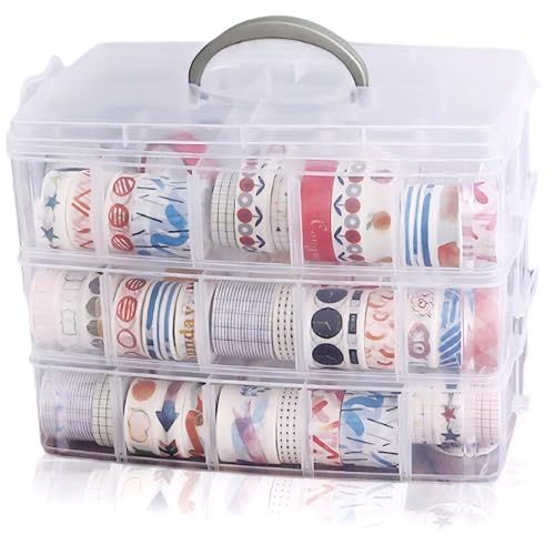 Rangement de ruban washi à compartiments pour stopper le désordre créatif