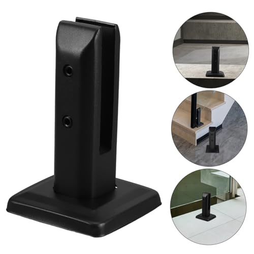 Support de sol à pince avec force de serrage modérée pour verre noir - 6