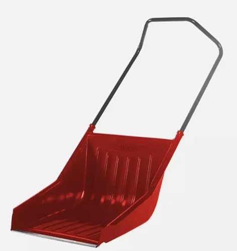 Sleigh Shovel 24in Poly Blade Ergonomic Handle Snow Removal