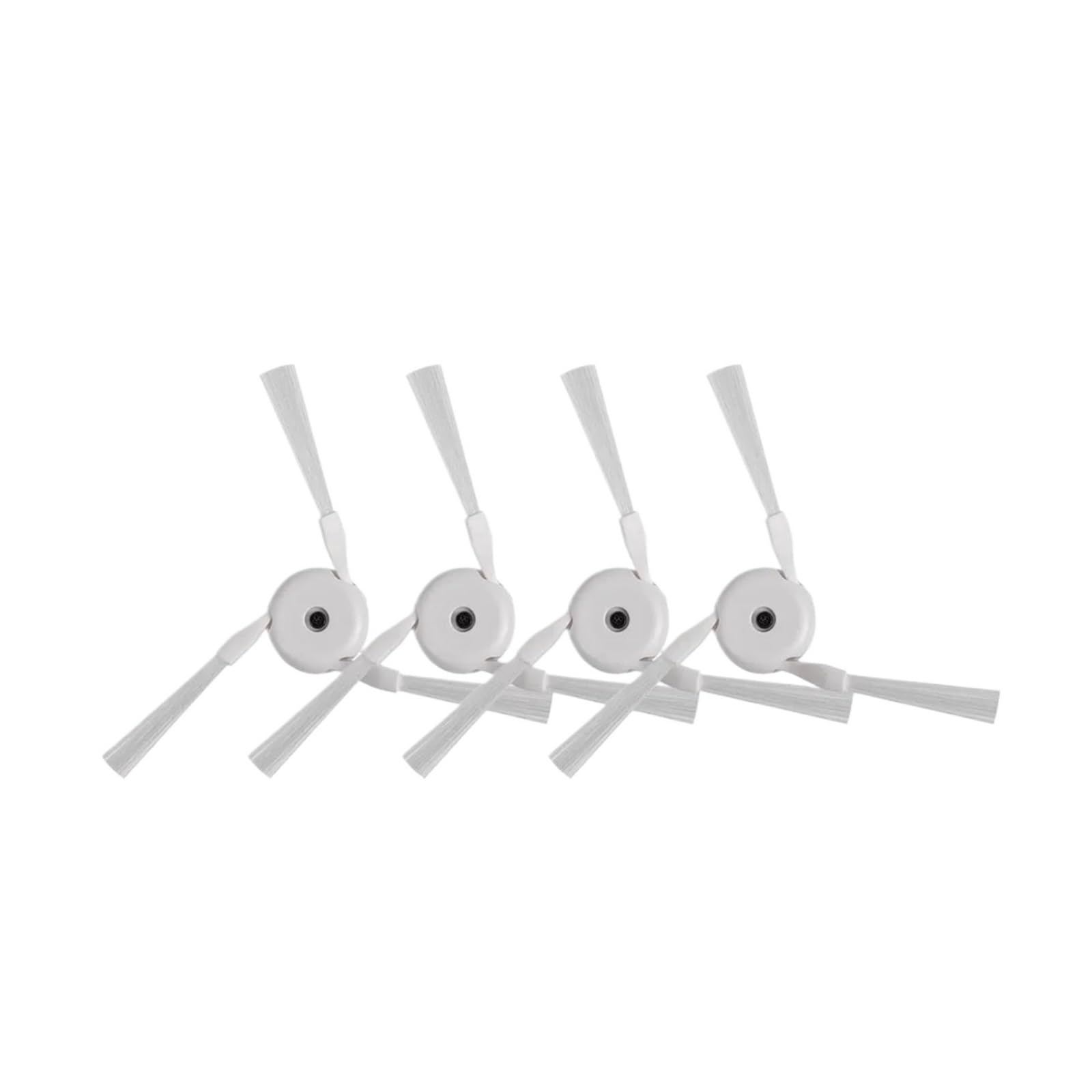 GENTERUN Side Brush,Compatible For Dreame,X40/X40Pro/X50/X50/S40 Enhanced/X40Pro/L40/X30Pro Ultra Robot Vacuum Cleaner(4pc white)
