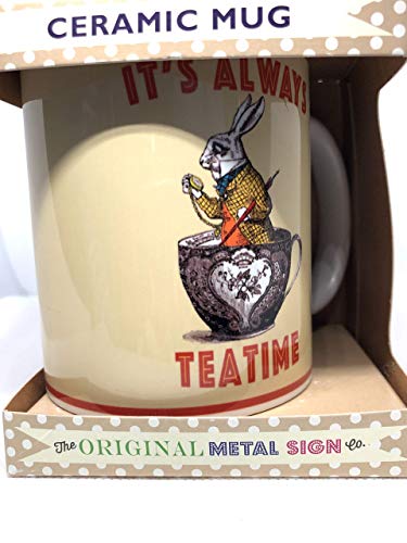 The Original Metal Sign Tazza Alice nel paese delle meraviglie – It's Always Tea Time