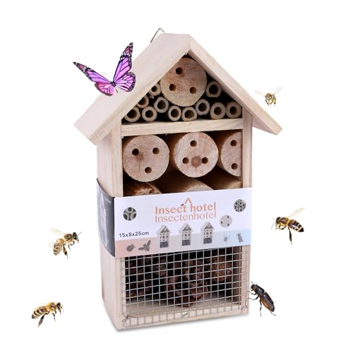 Tool & Tree Insektenhotel aus Holz – Bienenhotel...