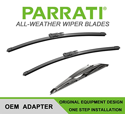 PARRATI® Limpadores de para-brisa automotivos premium de alto desempenho para todas as estações com