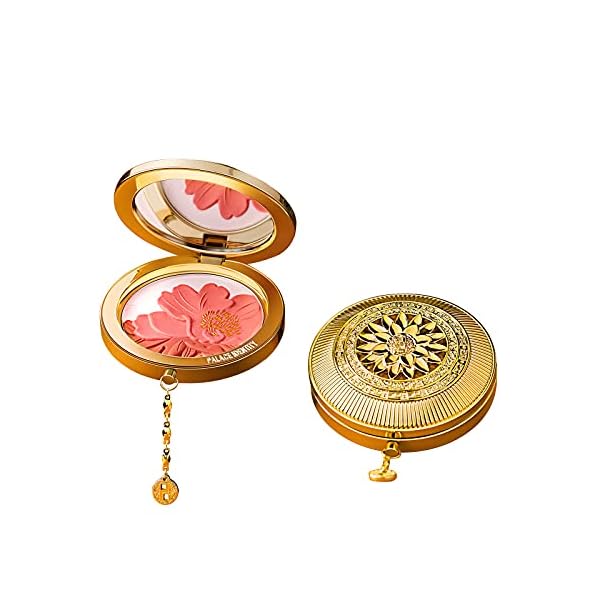 ZEESEA [Palace Identity] Peony Blush，Multi-purpose Makeup Tray, Caramel Nude Brown