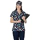 B-well Modena Op Haube Stoff OP Hauben mit Spandex Stoff für Ärzten, Krankenschwestern, Zahnärzten, Pharmazeuten, Tierärzten, Medizinischem Personal (1, Cupcakes, Standard Size)