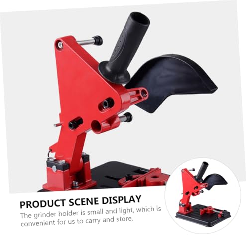 Soporte de amoladora angular base metálica compacta y accesorio de herramientas eléctricas corte 5