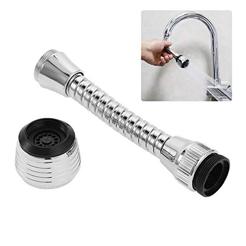 Filtre à eau de carbone pour robinet extensible et flexible à 360 degrés