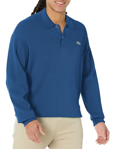 Lacoste Mens Long Sleeve Sweater Polo