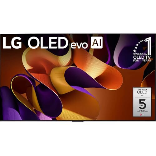 LG OLED83G4W 83 inch Class G4 Series OLED evo 4K HDR Smart TV