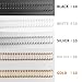Binditek 50 Pack Double Loop Wire Binding Spines, 9/16 Inch Binding Wire for Letter Size, 3:1 Pitch, 120 Sheet Capacity, 32-Loop, 5 Assorted Colors (Black, Gold, Silver, White, Rose Gold), Gifts