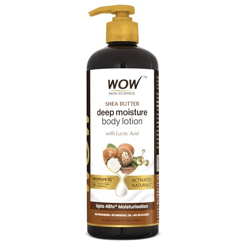 How to Make Your Own Natural Skincare Products at Home 45 WOW Skin Science Shea Butter With Lactic Acid Body Lotion | Hydra...