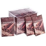MYARO 20 Packs Cinnamon Scented Sachets, Warm Spicy Air Freshener Bags for Closet, Drawer, Kitchen & Car Odor Eliminator, Home Fragrance Potpourri Sachets