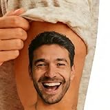 EDSG Custom Temporary Tattoos, Personalized Temporary Tatoos with Photo, 12 Pack Fun Face Party Favors for...