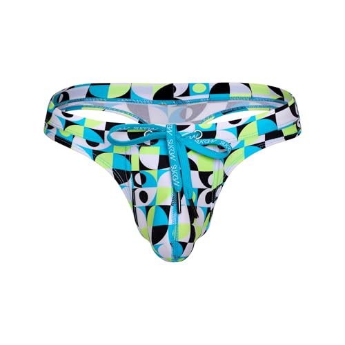 Torrent Swim Thong Retro Lime SUKREW Maillots de Bain String Homme