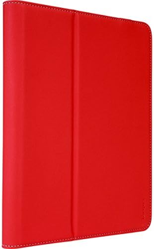 Targus VersaVu Classic Apple iPad Pro (9.7-inch),iPad Air 2 & iPad (6th/5th gen) Protective Tablet Case with Slim TriFold Stand Cover,Enhanced Audio,Stylus Holder,Secure Strap Closure,Red(THZ63403GL)