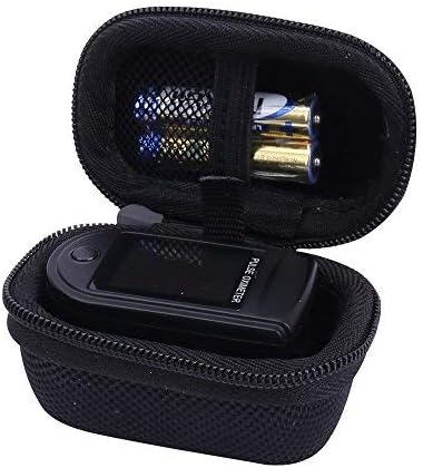 Aenllosi Hard Storage Case Organizer replacement for Oximeter(Black)