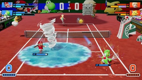 Mario Tennis Fever Standard con superpoderes en Nintendo Switch 2 digital 3