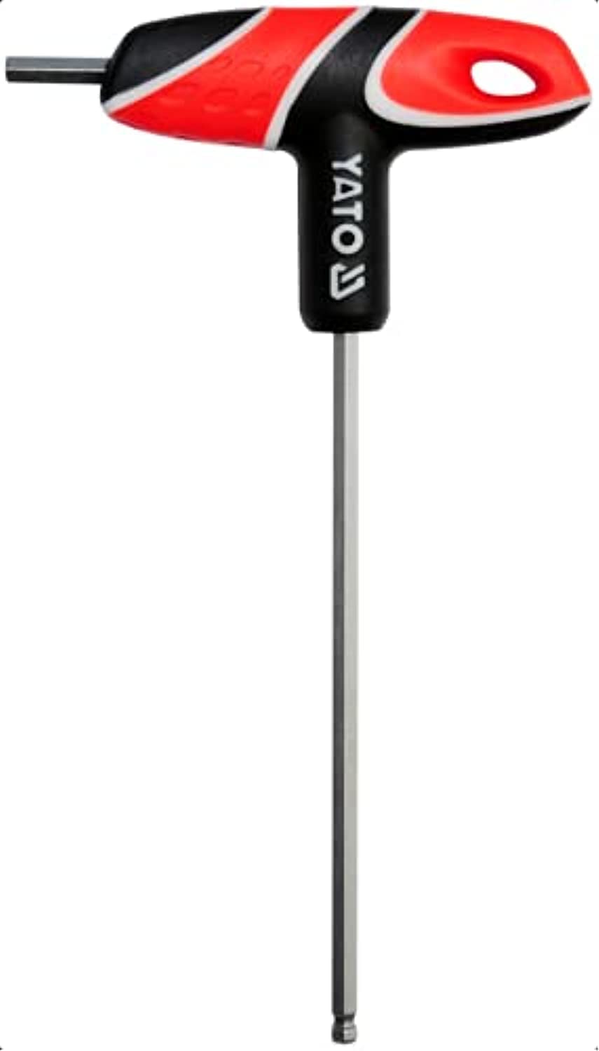 YATO YT-05590 - llave hexagonal con mango en T con 5 mm bola