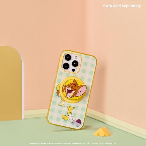 Coque iPhone 15 Pro MagSafe antichoc étui sans fil PopSockets Tom Jerry - 4