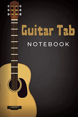 Guitar Tab Notebook: Blank 6 Strings Guitar Tablature Manuscript Paper with Chord Fingering Charts & Diagrams | Wide Staff Music Sheet Book | Unique ... Gifts for Guitarists Men, Women, Teens & Kids image 2