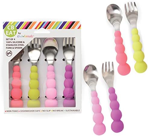 Kids And Toddler Utensils Silverware Set 24 Piece Toddler...