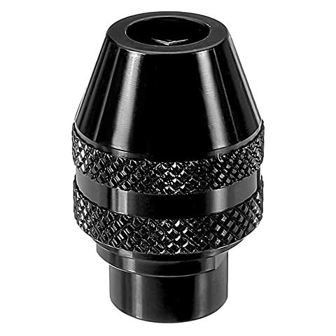 4486 Keyless Quick Change Chuck Replacement Electric Grinder Tool for Dremel 0.4-3.2mm 9/32-40 Thread Inner Diameter 6.2mm Cover