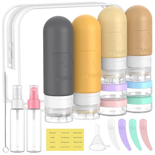 ME.FAN 18 Pack Travel Bottles for Toiletries...