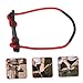 Yardwe Adjustable Braided Wrist Sling for Archery Anti-Slip Pu Strap for Compound Bow Shooting Comfortable and Durable for All Skill Levels