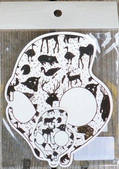 Amazon | SKULL CANDY(スカルキャンディー) ステッカー2枚セット