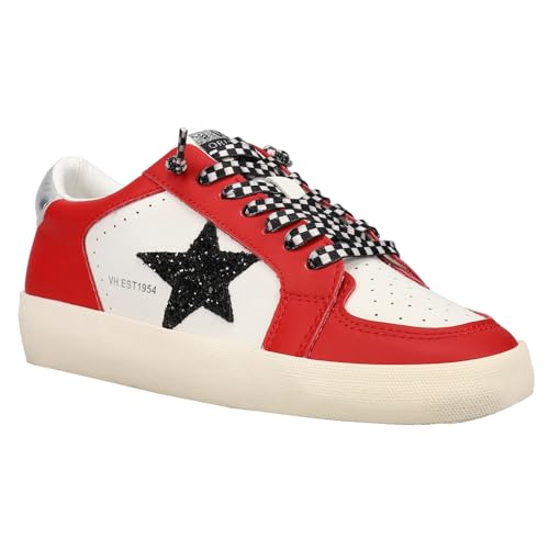 VINTAGE HAVANA Womens Reflex Slip On Sneakers Shoes Casual - Red2