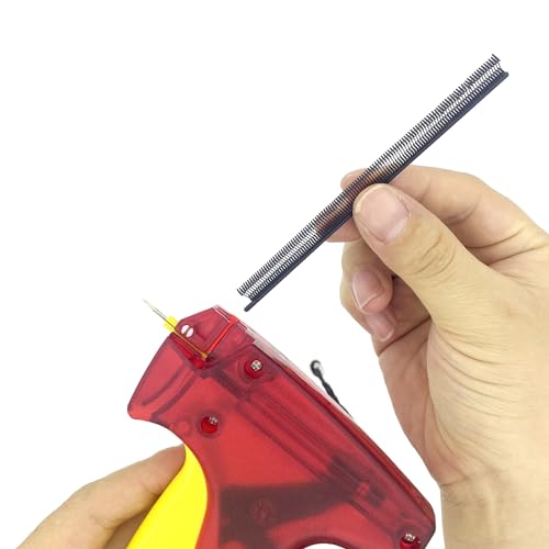 Image of 2000Pcs Mini Stitch Gun Fasteners Fit Micro Stitch Gun, 0.17 inch /4.4mm | Extra-Fine Tiny Smallest Micro Fasteners, Practically Invisible, 1000 Black & 1000 White, Fit Micro /Mini /Fine Stitch Gun