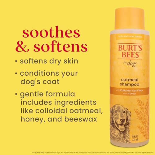 Burt'S Bees For Pets FF7258AMZ Oatmeal Dog Shampoo - Soothing Shampoo thumb #5
