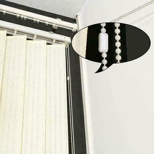 Replacement Plastic Blind Pull Cord Connector Clips - Plastic Chain Roller, Roman, Vertical (5)