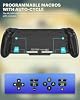 Controlador Wodbymat para Nintendo Switch/OLED, Joypad de una pieza con efecto Hall - Turbo, doble vibración y luces LED personalizables de 7 colores y controlador Pro de reemplazo en modo portátil 8