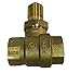 Dante Products Straight Quarter Turn Ball Valve, 3/4", Brass