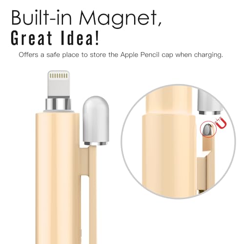image for MoKo Holder Case for Apple Pencil 1st Generation, Retractable Apple Pe
