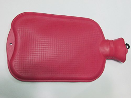 Image of Duckback ORIGINAL Hot Water Bag Red Non Electrical 2L - Ideal for Back pain /body ache /stomach NON-ELECTRICAL 2 L Hot Water Bag (Red)
