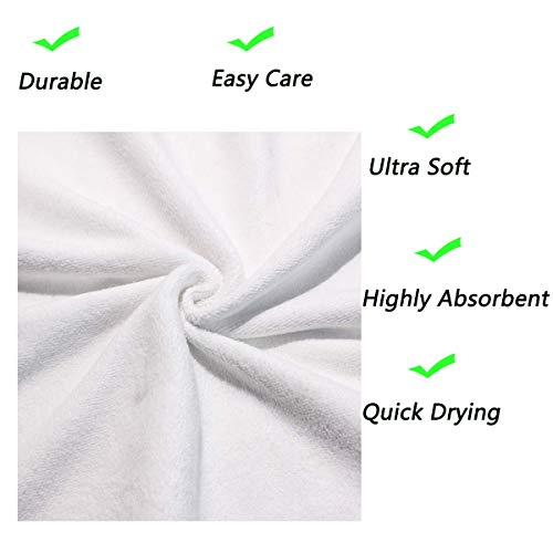 Watercolor Flowers Cactus Hand Towels 30 X 15 Inch,Cactus Bath Bathroom Shower Towels Multipurpose Towels Highly Absorbent For Bath,Hand,Face,Gym,Spa #TOP4