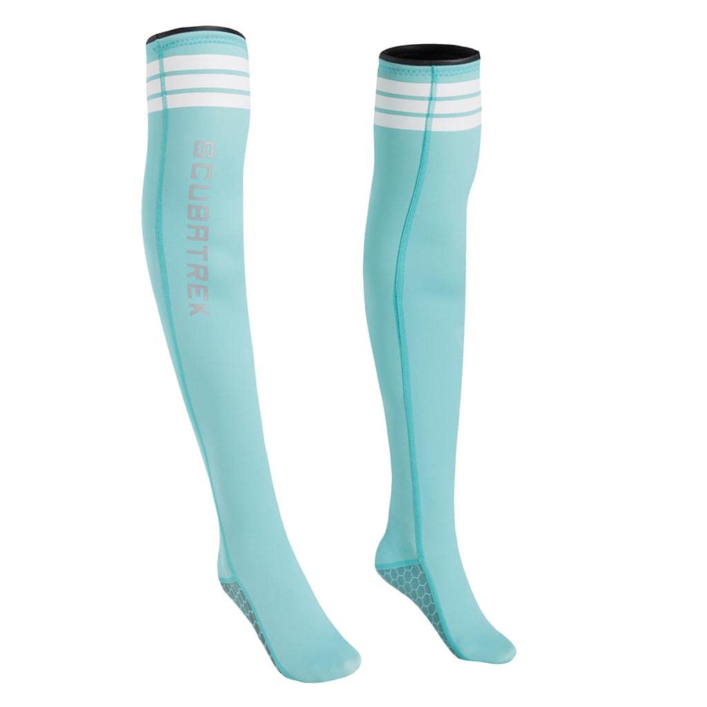 Rutschfeste Tauchsocken, Thermosocken, Schnorcheln, Surfen, Strand, Strümpfe, Rot, Größe S